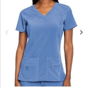 Ceil blue scrub top
